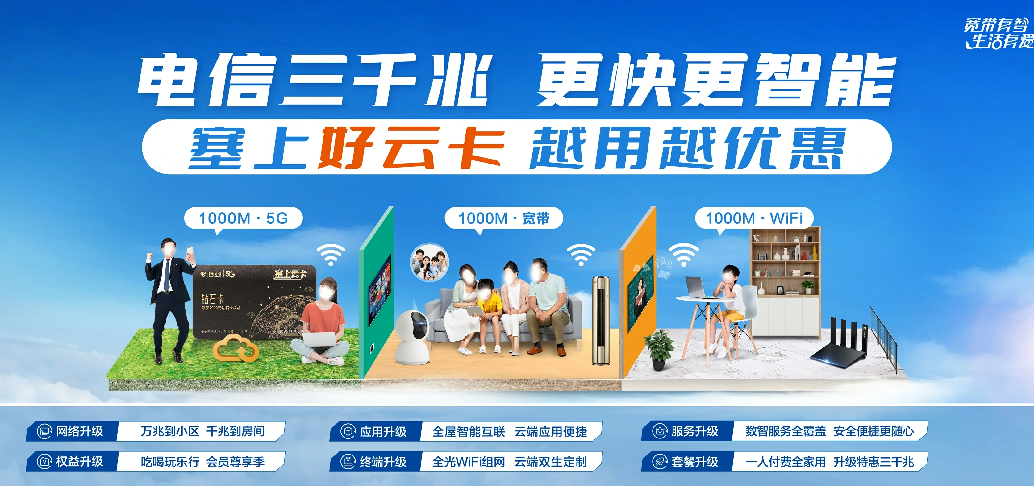 中国电信 隆广电信宽带 宽带套餐